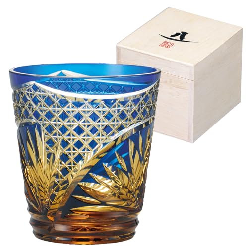 東洋佐々木ガラス グラス 八千代切子 菱繋ぎ オンザロック 瑠璃 255ml 12個入 日本製 タンブラー ギフト プレゼント 贈り物 LSA19753SULM-C724 (B0GYDFCRHJ) Amazon価格推移・価格追跡