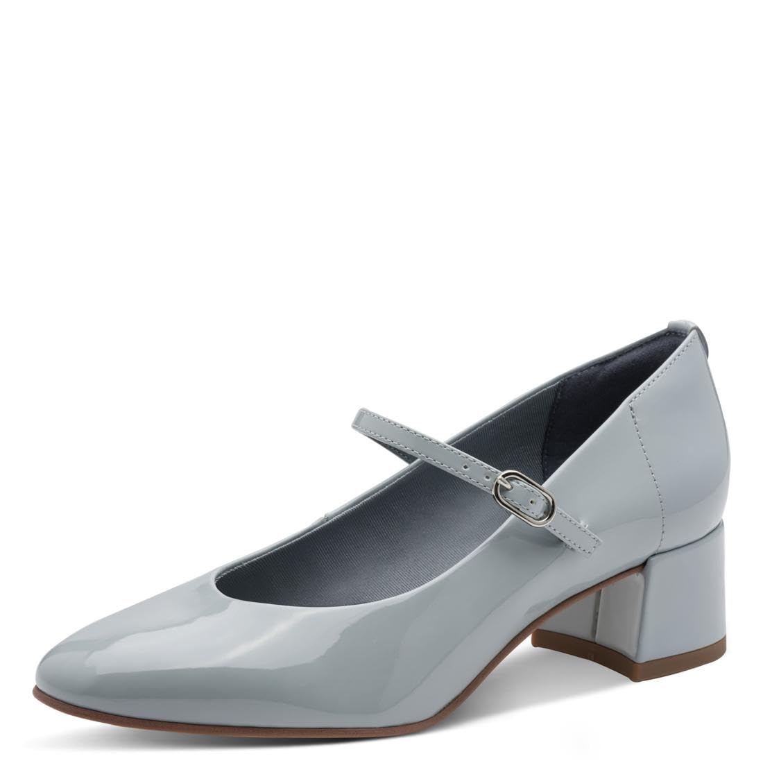 Tamaris Women's pumps with block heel blue 8 UK