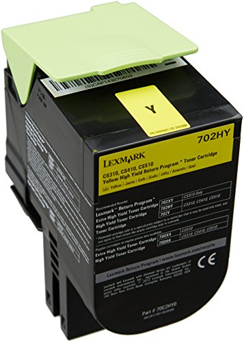 Lexmark 702HY - Giallo - Originale - Cartuccia Toner Lccp, Lrp