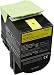 Produktbild Lexmark 70C2HY0 High Capacity Return Program Toner Cartridge, gelb, One size
