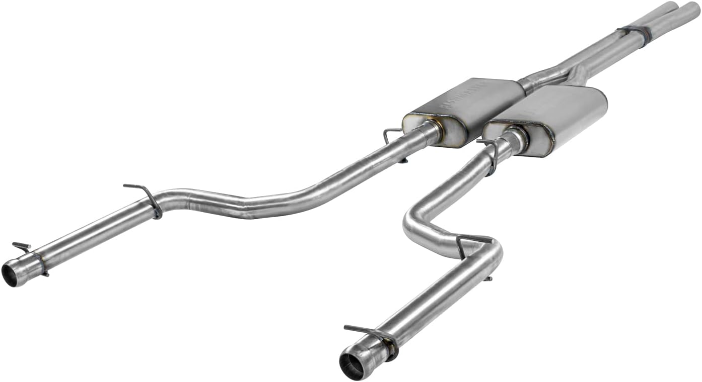 Flowmaster 717829 FlowFX Cat-Back Exhaust Kit 2.5 Inch 409 Stainless Steel Compatible with 2009-2014 Dodge Challenger R/T 5.7L Hemi