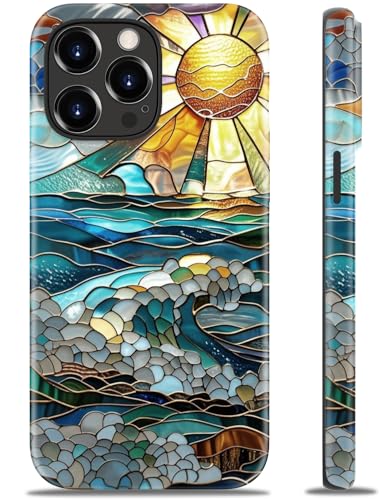Coque iPhone 14 Pro fleur sauvage Goodon double couche silicone antichoc