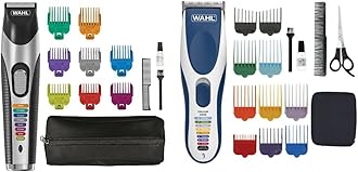 Wahl Colour Trim Stubble and Beard Trimmer, Trimmers for Men, Beard Trimming Kit & Wahl Father's Day Gift, Colour Pro Cordless Clipper, Hair Clippers for Men, Head Shaver