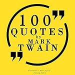 Cover of 100 quotes by Mark Twain