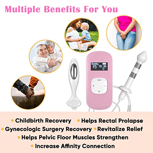 Lil Lady Kegel Exerciser Incontinence Stimulator | Auto Kegel Technology | X2 Probes For Bladder Control & Pelvic Floor Strengthening | Muscle Toner Device For Women & Men #TOP4