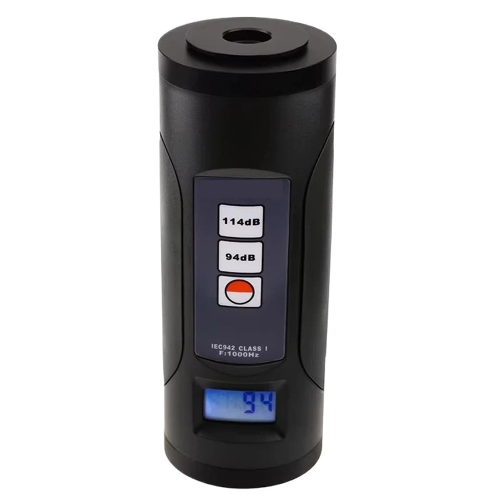 Edede One Color Decibel Meter, Digital Sound Level Meter Calibrator 94Db & 114Db Best For 1/2 Inches And 1 Inch Microphone Sonometer Noise Decibel Tester