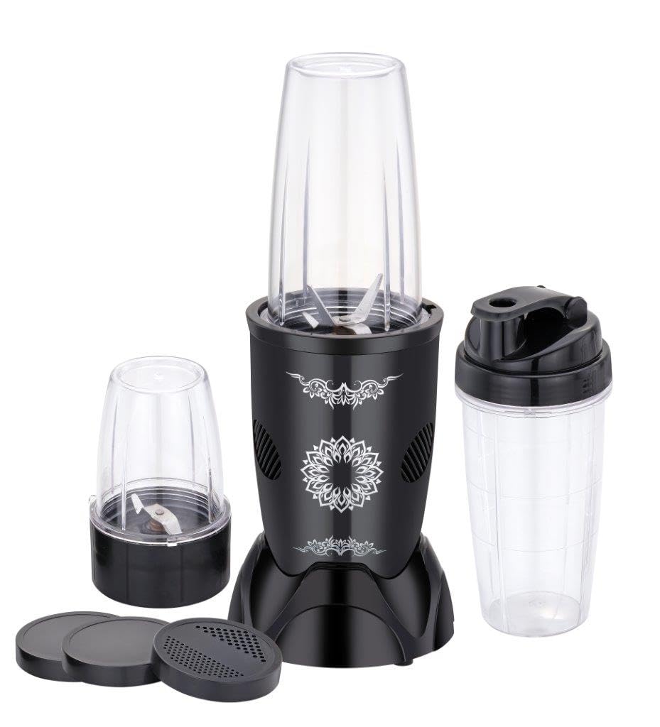 Sowbaghya Twister Bullet Mixer 450W – Compact Bullet Mixer Grinder with 3 Jars & 2 Blades – Ideal for Smoothies, Juices & More – Nutri Blender Mixer for Kitchen – Power-Packed Meal Prep Solution Sowbaghya Twister Bullet Mixer 450W – Compact Bullet Mixer Grinder with 3 Jars & 2 Blades – Ideal for Smoothies, Juices & More – Nutri Blender Mixer for Kitchen – Power-Packed Meal Prep Solution