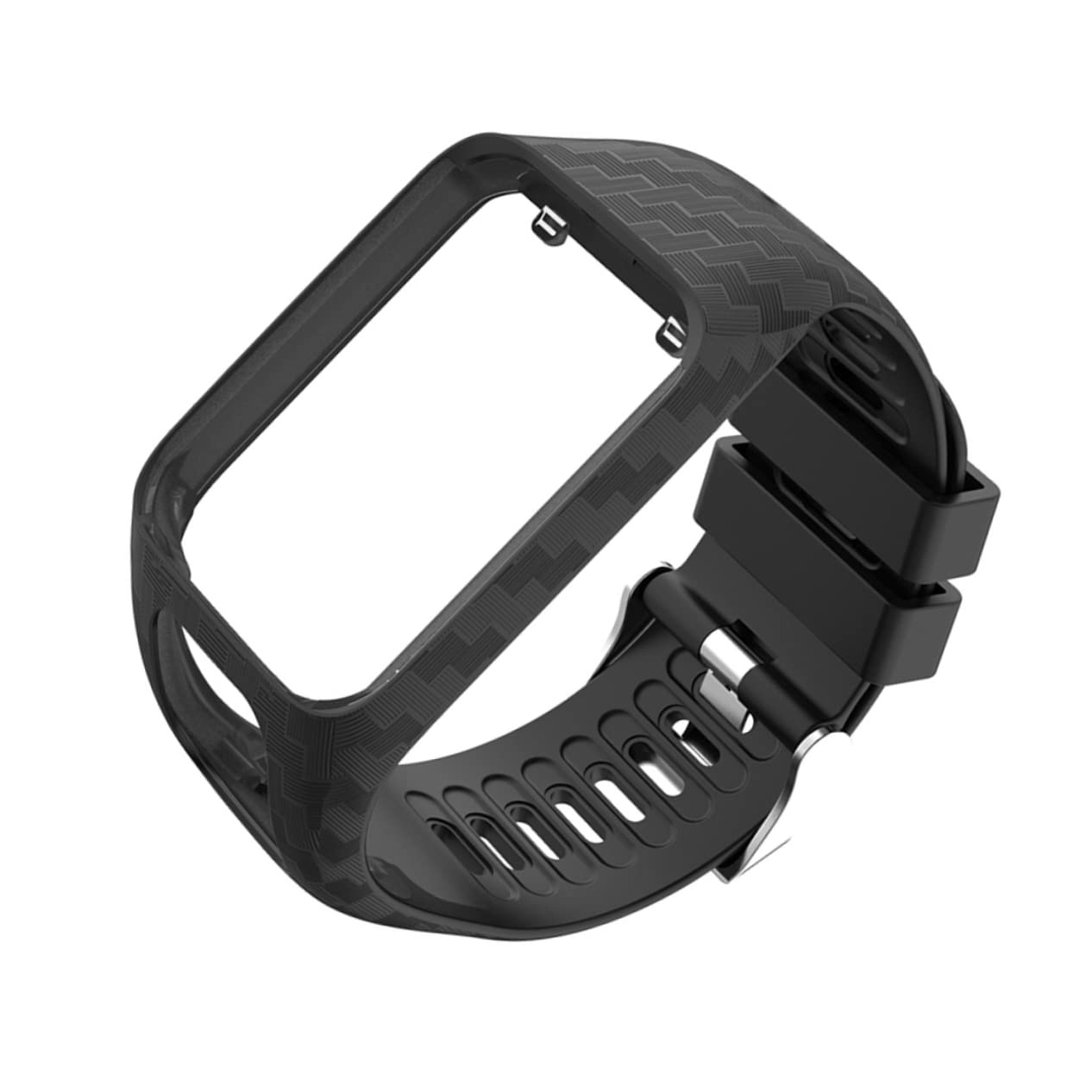 3 Piezas correa reloj silicona correas reloj silicona para hombres banda liberación rápida correa reloj inteligente correa smartwatch banda reloj inteligente