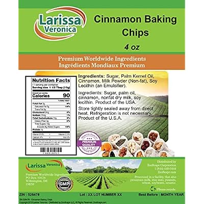 Cinnamon Baking Chips (4 oz, ZIN: 526476)