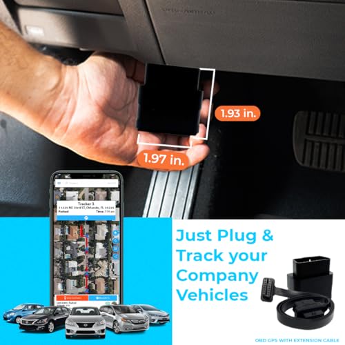 Image of Optimus OBD Plug-in Car GPS Tracker - Easy Setup & Alerts