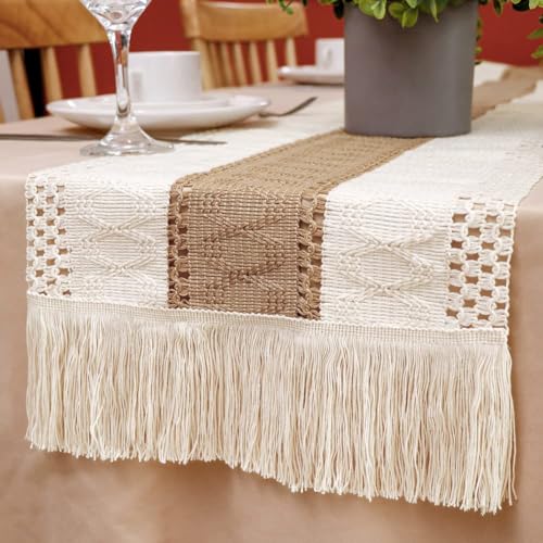 Ourwarm J-ZQ-MMBZ-108-1@#418 Boho Coffee Table Runner thumb #5