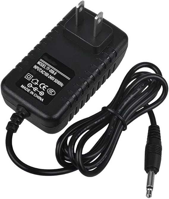 9V 1A 9W AC-DC Power Supply Adapter Charger Cord Plug Compatible with Atari 2600 PSU