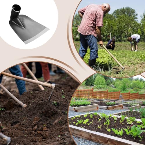 Hachette de jardin et désherbeur manuel en acier de rechange pour potager