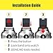 ANCOOL for Fenix 5/Fenix 6/Fenix 7 Band 22mm Silicone Watch Band for Fenix 8 Fenix E 47mm/Fenix 5 Plus/Fenix 6 Pro/Fenix 7 Pro/Forerunner 935(Slate)