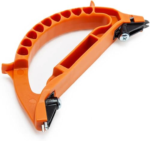 Stihl 0000 881 9801 Schärfwerkzeug Sharpening Tool 3-in-1, Orange