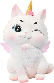 DIY Kitty Cat Piggy Coin Bank Paint Your Own Money Saving Box Coin Bank