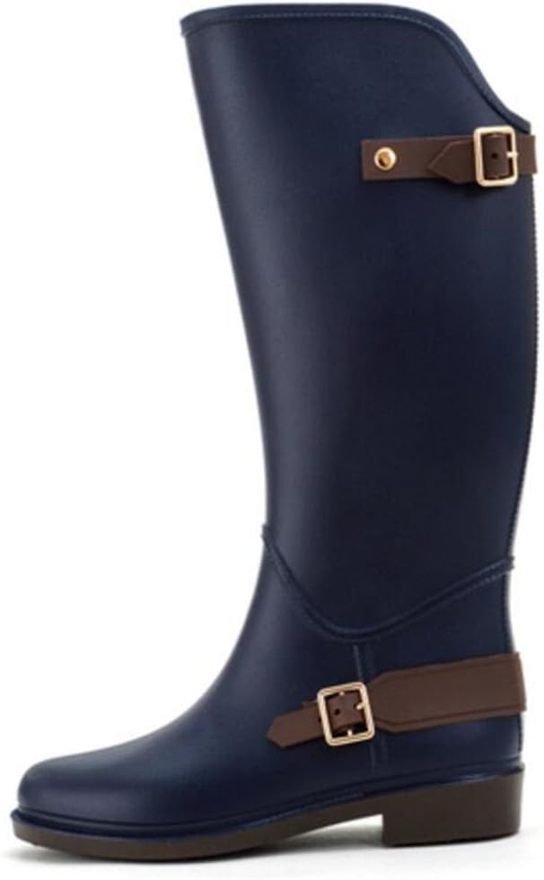 SATUKI Adult Women's Antiskid Rubber Shoes Rain Boots