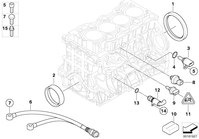 BMW Original Motorblock Hydraulikventil 11417584990 : Amazon.de 