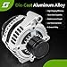 11570 New Alternator Replacement for V6 3.6 L Dodge Grand Caravan 11-20, Journey 11-19, Avenger 11-14, for Chrysler 200 11-14, Town & Country 11-16, Volkswagen Routan 11-14, Ram C/V 12-15, 421000-0770