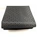 Speed Cloth Poker Table Fabric - 108X60 Inch Section of Casino Card Game Table Felt Top Cover Accessories - Black
