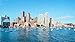 XiuTaiLtd Jigsaw Puzzle Casse-tête Boston Harbor Massachusetts Skyline 1000 pièces