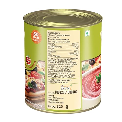 Image of Birla Morton Tomato Puree 825 Gm Pack of 2