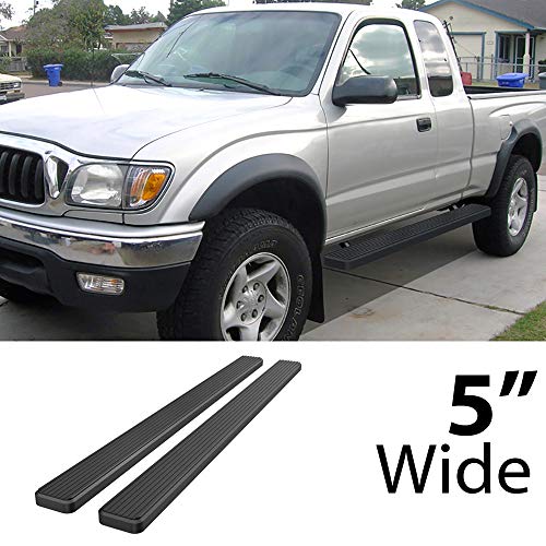 Estribos laterales acero inoxidable 5" para Toyota Tacoma miniatura 2
