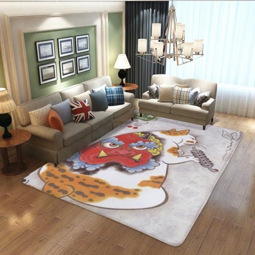 �a�� �����G �L�� �J�[�y�b�g �O�~ �Ɍ� ���O ���O�}�b�g floor mat �􂦂� ���ی� �ݒu�ȒP �h�_�j �R�� �h�L ���� ����~�ߕt ���g�[�Ή� 150×200cm