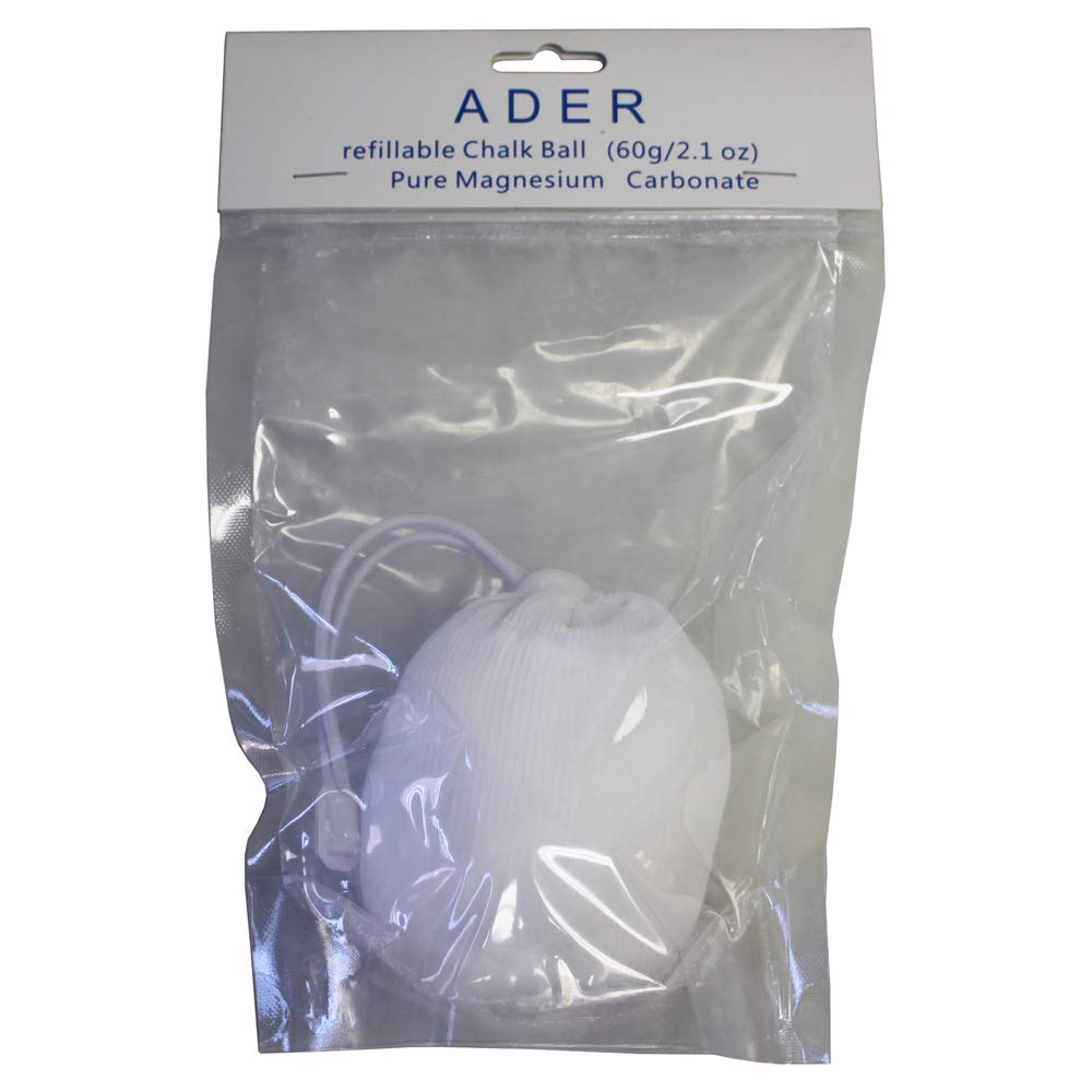 Ader Small Case Magnesium Carbonate Gym Chalk Ball 2 Lbs (6 Balls)