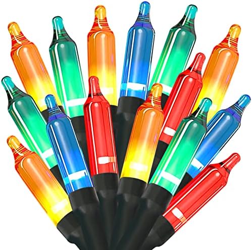 (New) Cerflyer Out of doors String Lights, 66ft 200 LED Waterproof String Lights with 8 Lighting Modes, Multi-Coloured Fairy Lights for Easter, Birthday, Indoor Out of doors Ornament