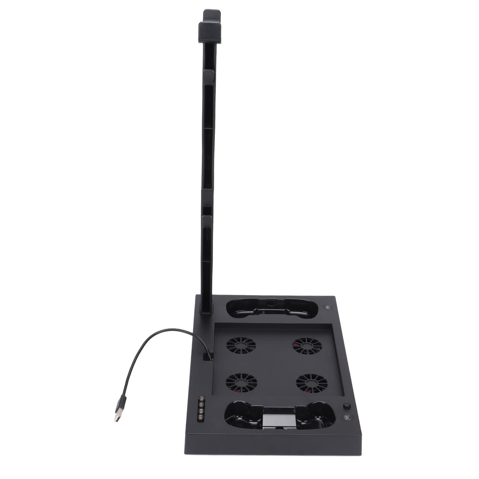 Acogedor Soporte de refrigeración vertical para consola Xbox Series X y controlador, base de carga dual para gamepad con batería recargable de 1400 mAh y ventilador de refrigeración serie X