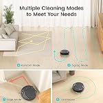 Lefant Robot Vacuum Cleaner, 2200Pa Powerful Suction, Auto-Recharge, 6D Collision Sensor, Small Body High Coverage, Work with Alexa/APP/Wifi, Suitable for Pet Hair/Hard Floor/Low Pile Carpet, M210 Pro