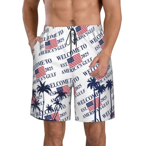 Welcome to The Gulf of USA Shorts Pro Quick Dry Men's Beach Shorts Swimsuits2