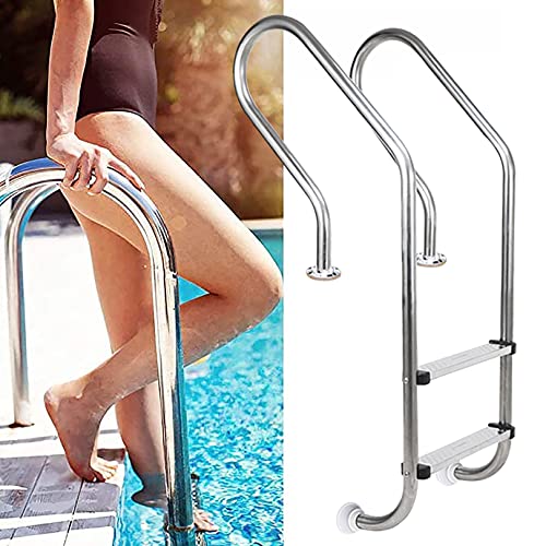 Barandal para piscina de acero inoxidable resistente miniatura 1