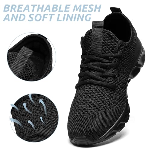 Image of Running Womens Shoes Fashion Walking Sports Gym Tennis Breathable Slip on Ladies Non Slip Lightweight Jogging Sneakers
