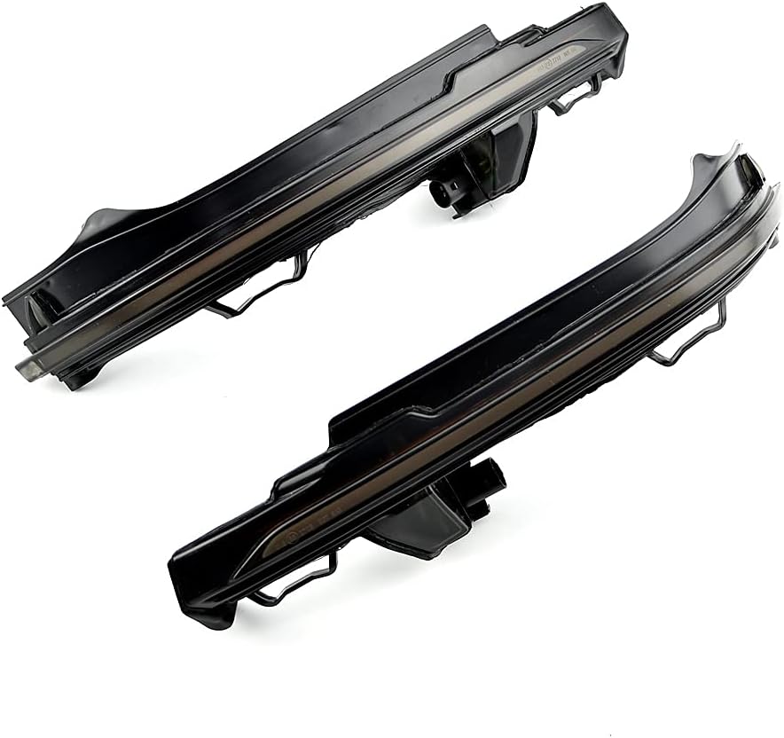 2pcs Dynamic Sequential Blink LED Side Mirror Turn Signal Light Assembly Compatible with Au-di Q5 FY 2018-2019, Q7 4M 2016-2018