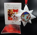 hutschenreuther weihnachtsstern 2017  Hutschenreuther Weihnachtsstern 2000*Rarität, Stern, Porzellanstern, Weihnachten, Baumschmuck, Anhänger, Baumanhänger