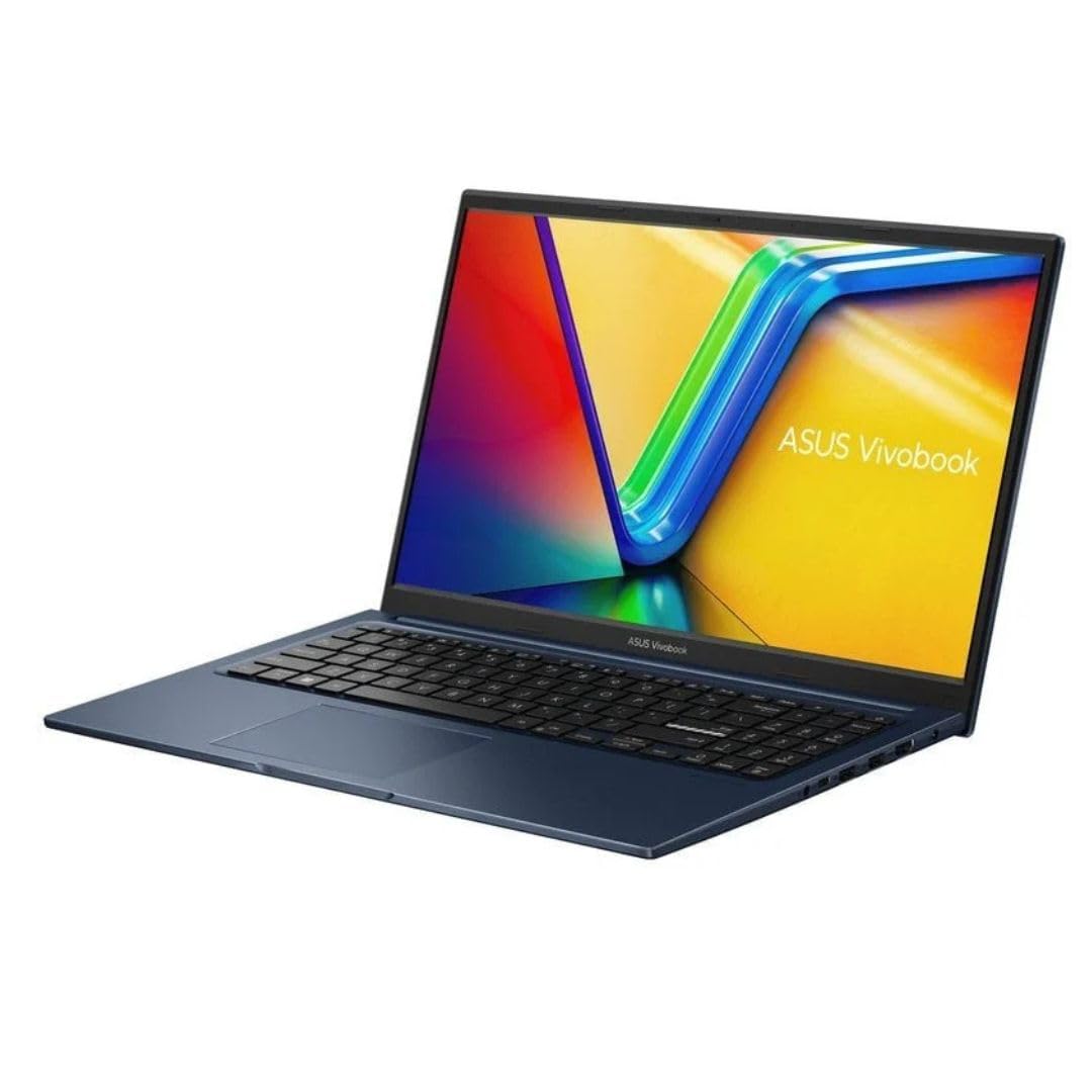 ASUS Notebook Vivobook, PC portatile, CPU Intel 5 Ultra 120U 10 core 5Ghz, Ram 8Gb, SSD M,2 512Gb, 15,6 FullHD ips, WiFi, 4 USB, HDMI, Windows 11 Pro, Tastiera Retroilluminata, Libre Office, Mouse