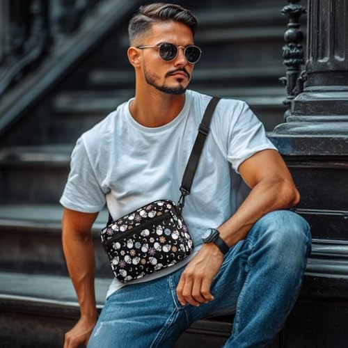 Purses for Women Crossbody Bag Multi Pocket Crossbody Bag Ladies Travel Handbag Organizer for Travel Work Dating4