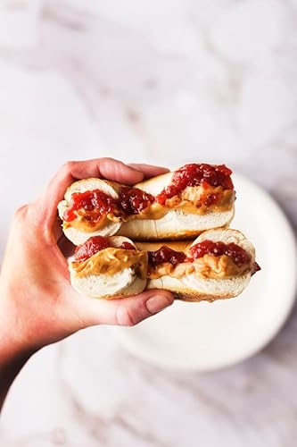 Miniatura 8 de Good Good Mantequilla de maní crujiente apta para dieta cetogénica baja en calorías sin azúcares añadidos vegana sin aceite de palma ni conservantes