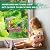 Lilyang Window Bird Feeder, Metal Bird Feeder Window with Wide View, Window Bird Feeders with Strong Suction Cups, Wild Bird Feeders for Bird Watching Presents