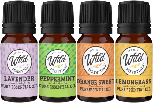 Wild Essentials Tree Of Life Essential Oil Car Vent Diffuser Kit With Lavender, Lemongrass, Peppermint, Orange Oils,, Stainless Steel Locket Pendant With 8 Color Refill Pads, Customizable Color Changing Air Freshener For Aromatherapy #TOP4