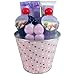 Produktbild Gloss Gourmet Delights Badeset Geschenkset Coconut Marshmallow 5 teiliges, 1er Pack (1 x 680 g) Geschenk-Box - Bade-Geschenk