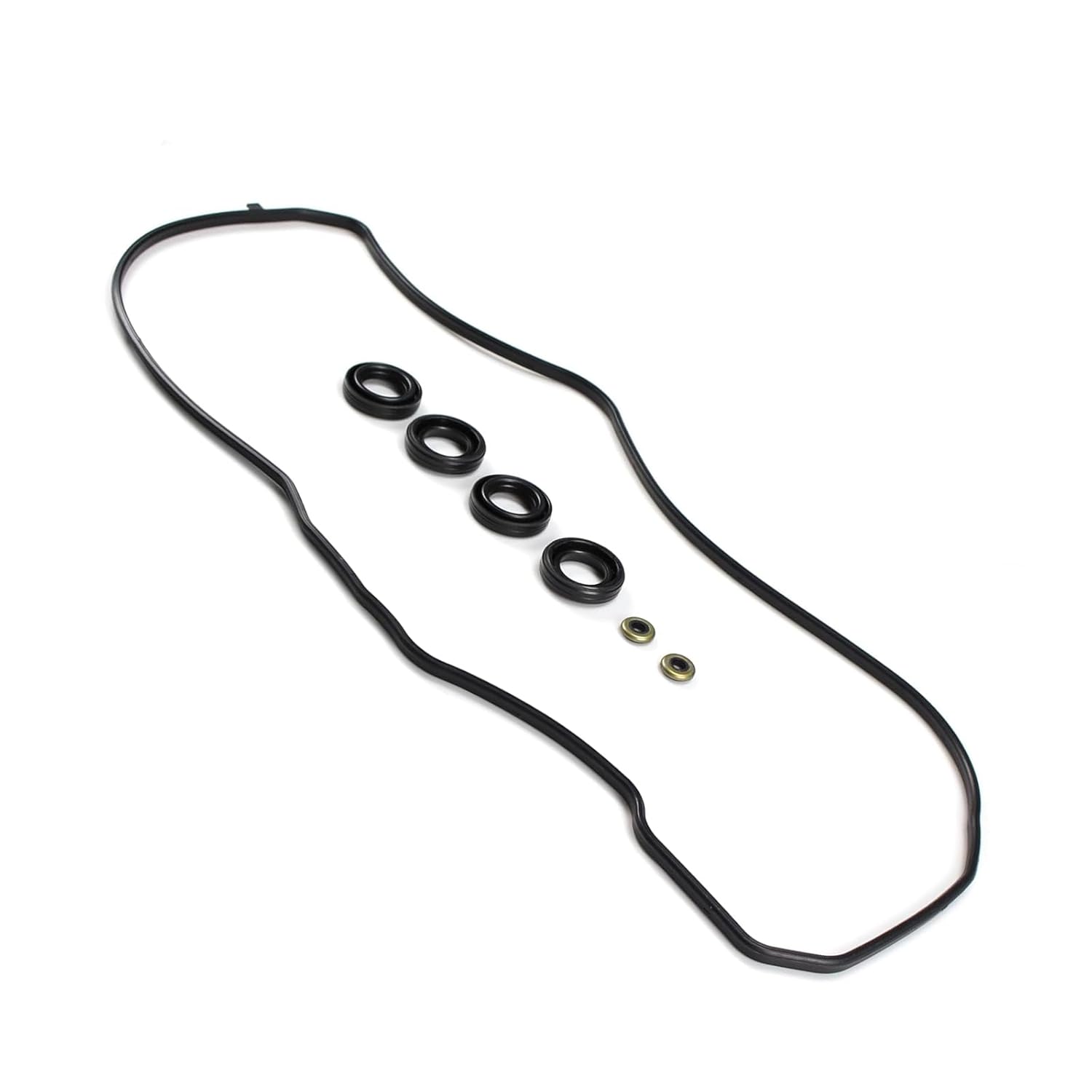 Engine Valve Cover Gasket Set Fit for 2007-2015 for*d E*dge, Fl*ex, Fus*ion, Tau*rus, Linco*ln MK*S, MK*T, MK*X, MK*Z, Ma*zda 6, CX-9, Mer*cury Sa*ble 3.5L 3.7L V6#VS50767R VS50490