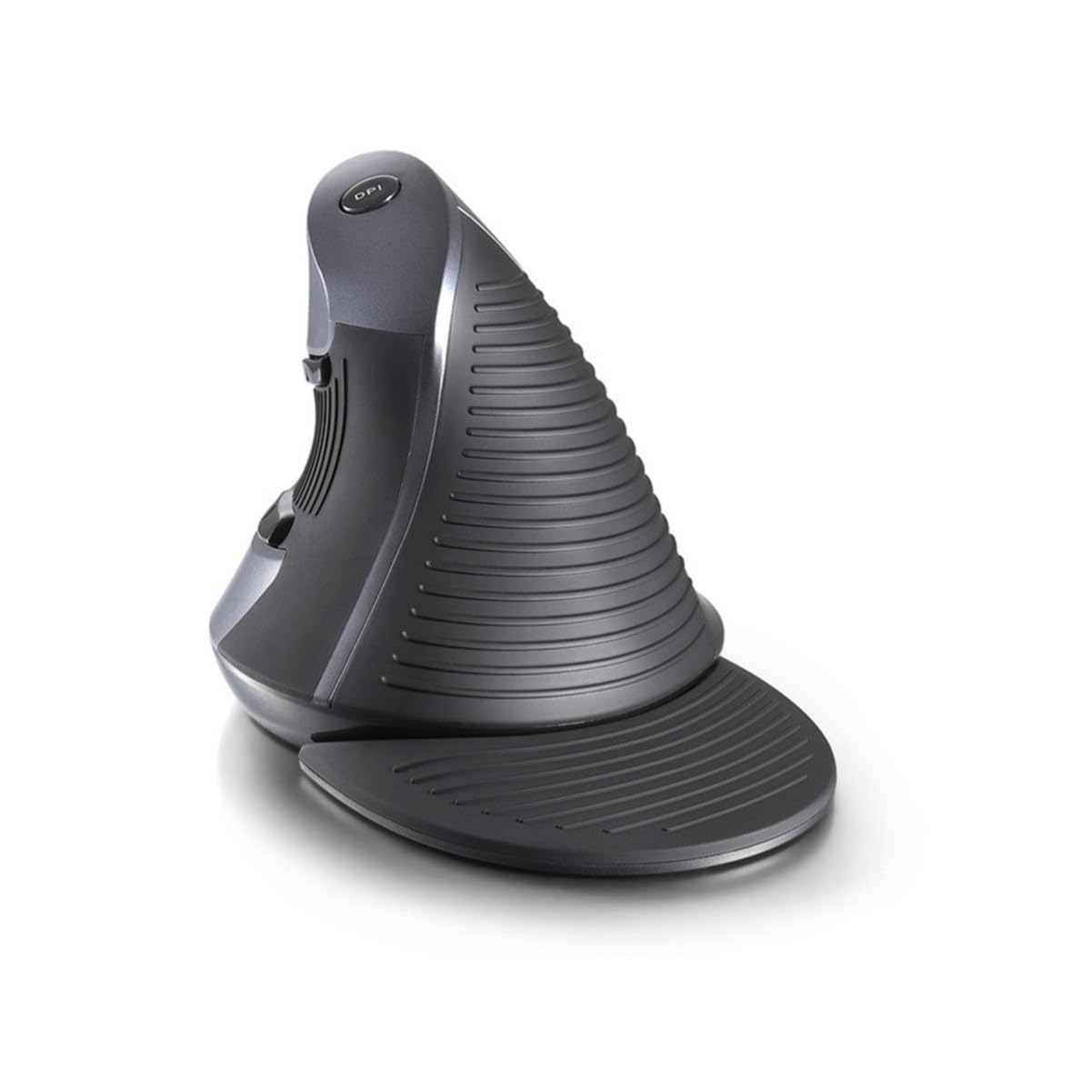 Toddmomy Mouse Wireless Ergonomico Verticale M618 per Destro Dpi Regolabile 1600, Design Scientifico in Abs per Computer e Laptop