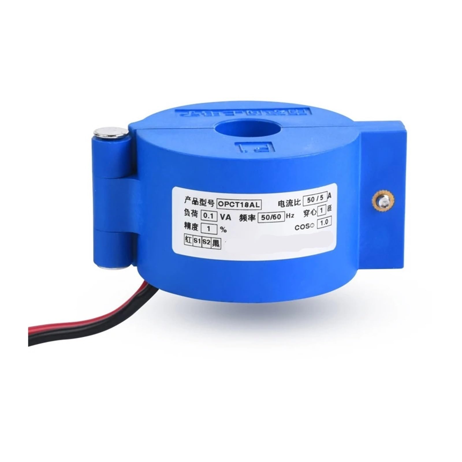 CLEUFWKO Waterproof Split Core Current Transformer OPCT18AL-50a5a 60A/5A 1005a 200a5a for useage current transformer split core(OPCT18AL 200A-5A)