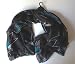 NHL San Jose Sharks Sheer Infinity Scarf, One Size, Black