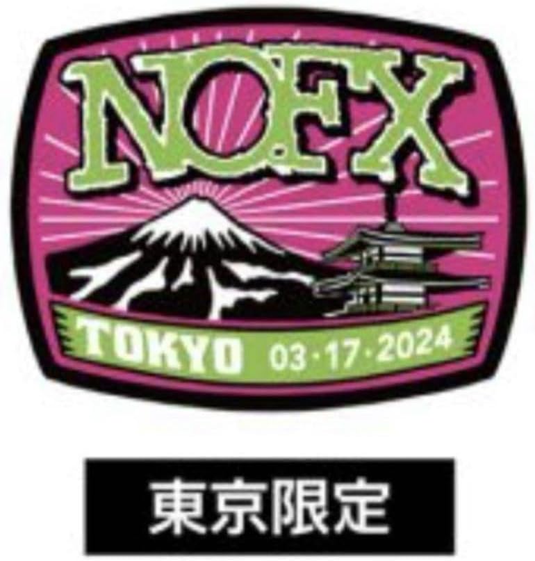 NOFX 東京限定 パッチ NOFX 東京限定 パッチ