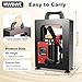 5 Ton Hydraulic Heat Press Machine, Portable Manual Heat Press Machine with LCD Display and Liftable Handle, Heavy-Duty Heat Press for Printing Heat Transfer Equipment