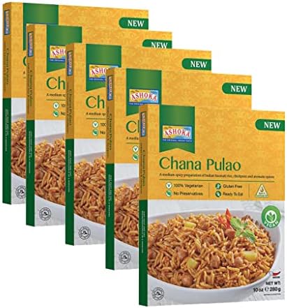 Amazon.com : Ashoka Meals 1932, Instant Rice, Vegan Chickpea Rice, All ...